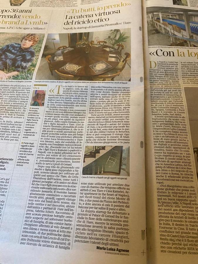 那不勒斯Casa Kamalei, Tra Plebiscito E Lungomare公寓 外观 照片